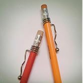 NOBO 10 Genuine Faultless Pocket New Pencil Clips Original