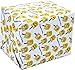 The Dreidel Company Hanukkah Theme Gift Wrap Design, Chanukah Gift Wrap 28