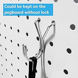 Pegboard Hooks Assortment, for Organizing Various