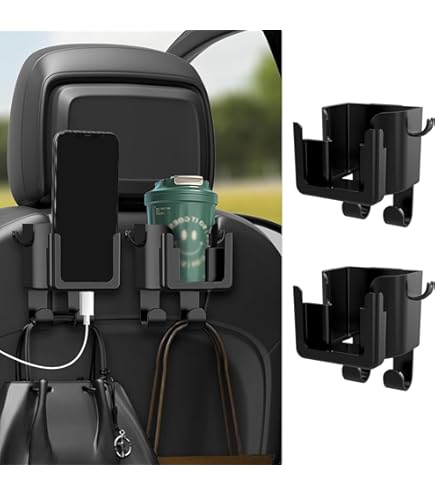 Lot De 2 Crochets Pour Dossiers De Sièges Auto, Crochets