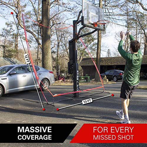 Rukket Basketball Air Defense Return Net Guard and Backstop, Choose