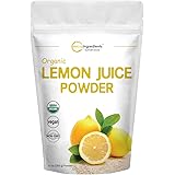 Micro Ingredients Organic Lemon Juice Powder, 10 Ounce, Rich in Natural Vitamin C (Immune Vitamins) for Immune System Booster