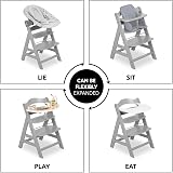 hauck Alpha+ Grey Wooden High Chair 6 Months to Adult FSC Beech 90 kg view 5