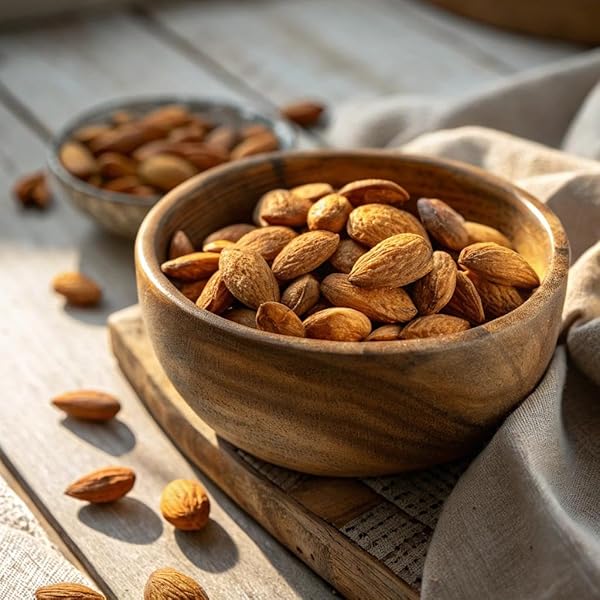 FISHER OVEN ROASTED NEVER FRIED ALMONDS, 24 OUNCES (PACK OF 1), HEART HEALTHY SNACKS FOR ADULTS, MADE WITH SEA SALT, NO ADDED OIL, ARTIFICIAL INGREDIENTS OR PRESERVATIVES, GLUTEN FREE, VEGAN PROTEIN