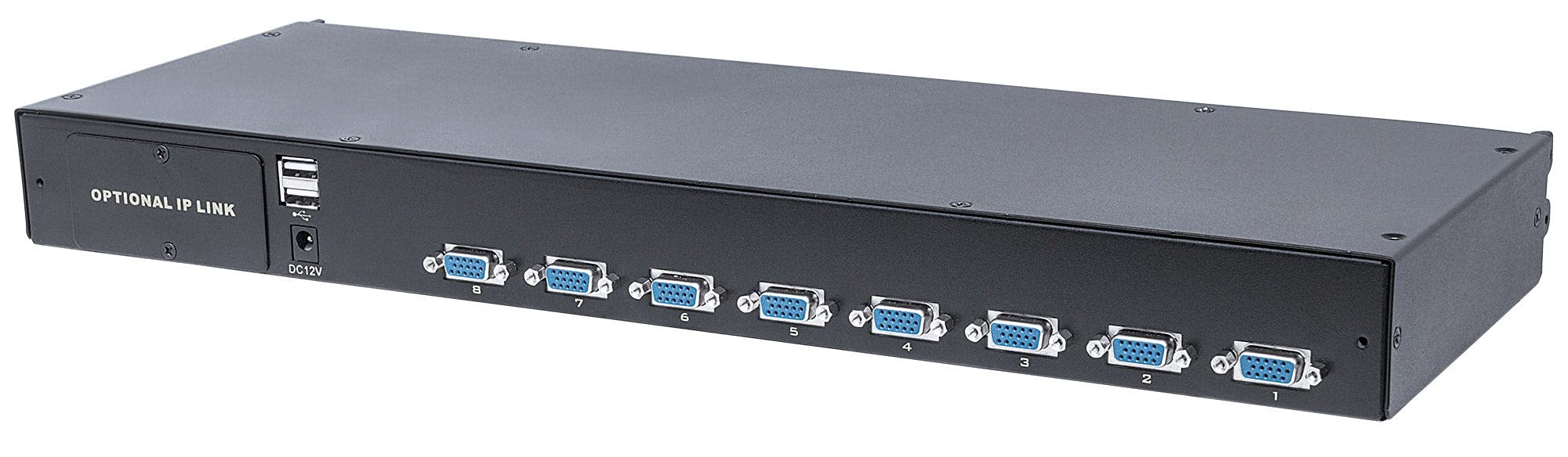 Intellinet 507776 Modular 8-Port VGA KVM Switch, For Use Product Numbers For Use Product Numbers 507622, 507738, 507981, 507998, 508025, 508032, 508049 & 508056