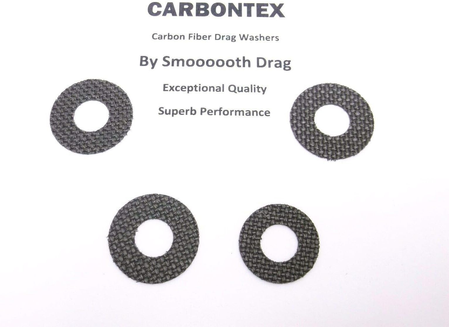 Newell Reel Part S 220-5 - (4) Smooth Drag Carbontex Drag Washers #SDP1