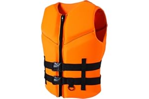 Swimming Vest, Adult Floating Aid, Swimming Snorkeling Vest with Adjustable to Water Sports