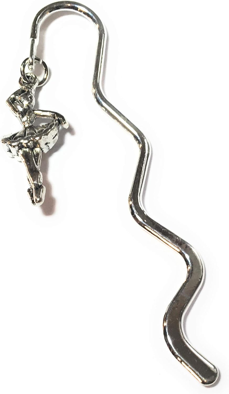 FizzyButton Gifts Ballerina mini Bookmark in Gift Bag, Silver