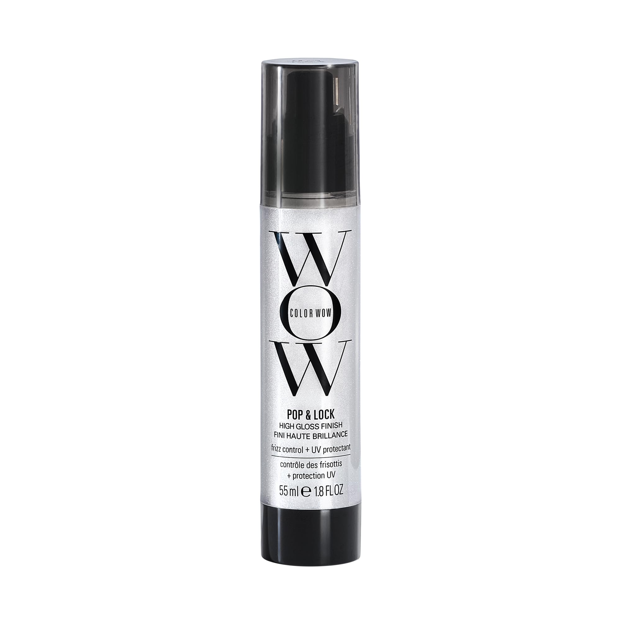 COLOR WOW Pop & Lock Anti-Frizz Hair Serum: Prevent Colour Fade, Temporarily Seal Split Ends, and Add Gloss - Get Silky, Shiny Hair!