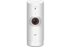 D-Link Mini HD Wi-Fi Indoor Camera with Clour Recording - Sound and Motion Detection & Night Vision (DCS-8000LH/RE) (Renewed)