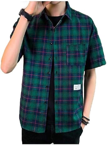 baggy flannel shirts