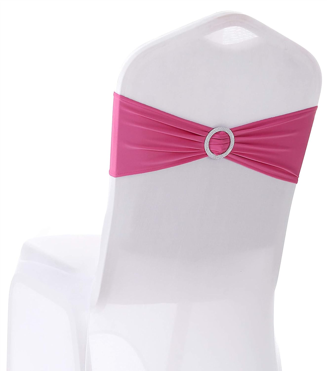 Best Pink Satin Chair Covers
