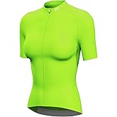 Wulibike Cycling Jersey Women Long Sleeve,Bike Shirts for Women Biking Tops Breathable Cycle Jerseys with 4 Pockets