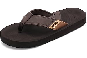 Ripord Mens Flip Flops Thong Sandals Comfortable Casual Slides Indoor Outdoor