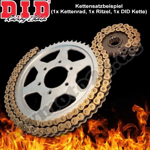 DID Chain Steel Honda CB400 N (), CB400T Bj,1982 16–36–100 DID520 VX2 &AMP; (G B) Niet