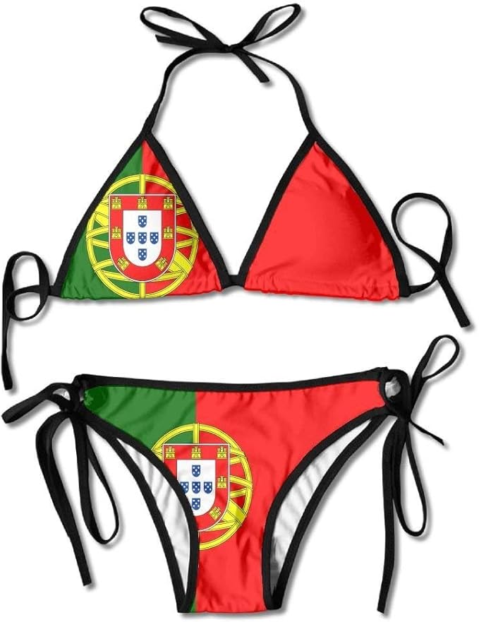 Beach Wear Portuguese Flag Pool Beautiful Comfortable with Chest Pad