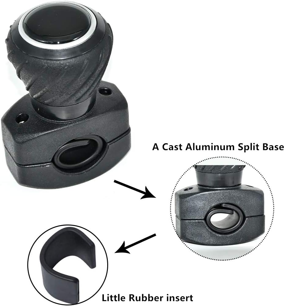 TY26583 Deluxe Steering Wheel Spinner Knob for Kubota B Series, BX Series Sub-Compact, L Series, M Series, RTV Series Tractor: Automotive