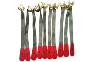 Kokiya 10 Piano Bridle Straps for Instrument Repair Parts And Accessories, green