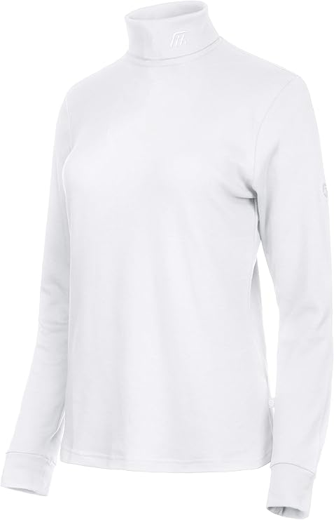 maglia cotone bianca manica lunga