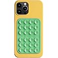 OCTOBUDDY - Silicone Suction Phone Case Adhesive Mount - Hands-Free, Strong Grip Holder for Selfies & Videos - Durable, Easy to Use - iPhone & Android Compatible - 2.25″ x 3.25″, Green Ash