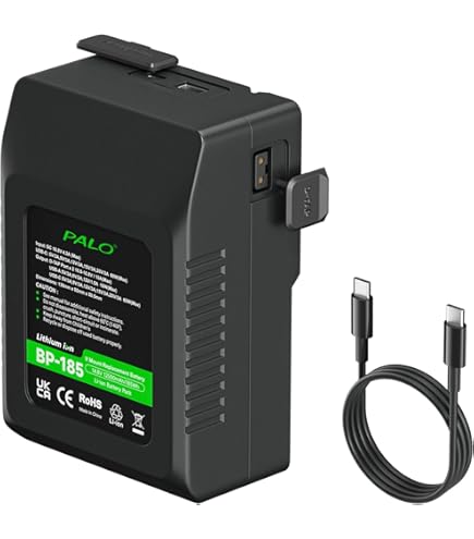 Amazon.com : IDX DUO-C150 14.4V 143Wh V-Mount High-Load Lithium