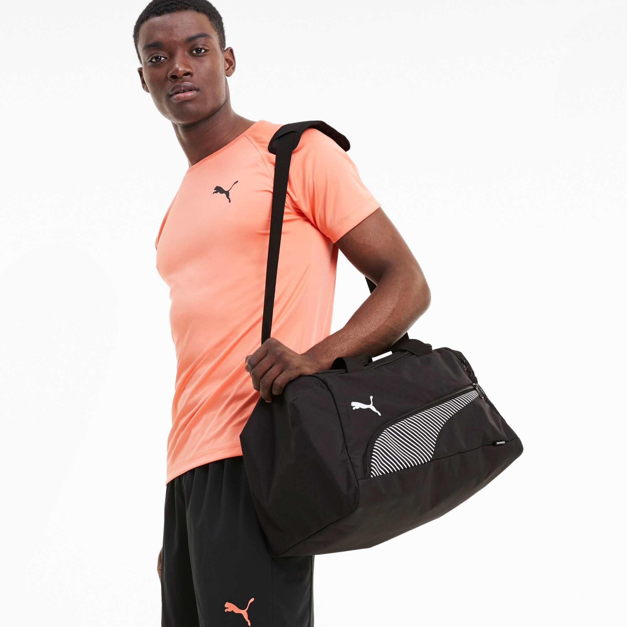 PUMA Unisex, Fundamentals Sports Bag S Sporttasche, Puma Schwarz, OSFA 3