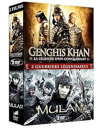 2 Guerriers Légendaires : Genghis Khan, La Légende D'un Conquérant + Mulan - Pack