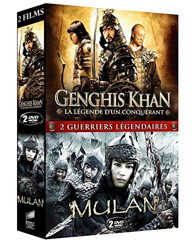 2 Guerriers Légendaires : Genghis Khan, La Légende D'un Conquérant + Mulan - Pack