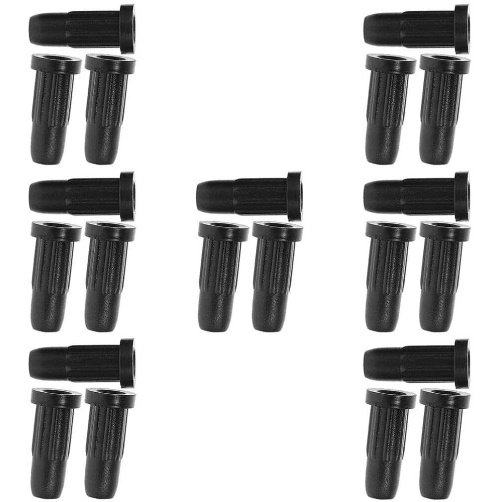 Operitacx 35pcs Chair Glide Covers for Office Chairs Swivel Caster Wheel Protectors for Hardwood Floors Easy to Replace for Home School and Office Use