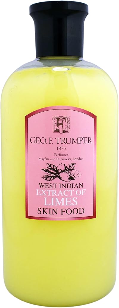 Geo F Trumper Large Extract of Limes Post Shave Skin Food Moisturising 200ml