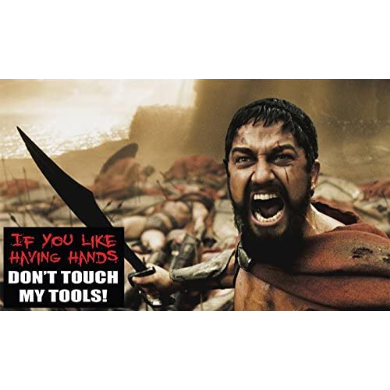 Funny Hard Hat & Helmet Stickers: 10 Decal Value Pack with Two American Flags. Great for a Construction Toolbox, Hardhat, Mechanics Chest & More. Fun Gift for Pro Union Working Men & Women. USA Made.