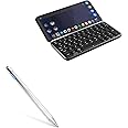 BoxWave Stylus Pen Compatible with Planet Computers Astro Slide - AccuPoint Active Stylus, Electronic Stylus with Ultra Fine Tip - Metallic Silver