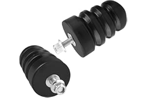 SUSUPACI 1C3Z4730AA Rear Bump Stops, Rear Leaf Spring Bumpers Compatible with 2000-2005 Ford Excursion, 2005-2016 Ford F250, 2005-2019 Ford F350 Replaces 1C3Z-4730-AA (2Pack)