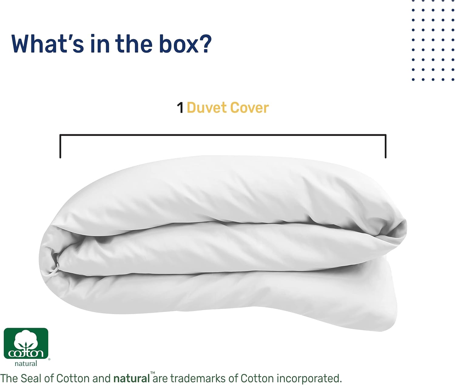 California Design Den 100% Real Cotton Duvet Cover - Premium 400 Thread Count, Comforter Cover, Smooth Sateen Weave, Button Closure and Corner Ties (1 Piece, Pure White, Full/Queen): Home & Kitchen