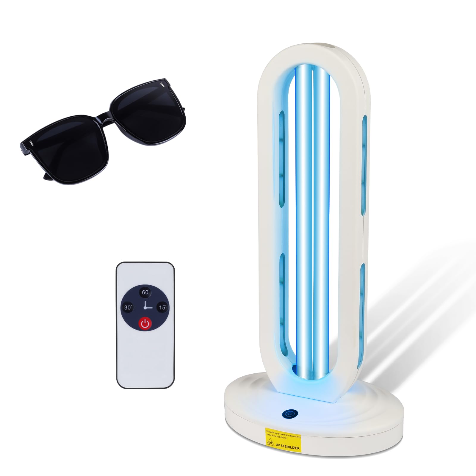 Photo 1 of Dailytop UV Light Sanitizer,UVC Lumivyx Haloclean UV for Room,Ultraviolet Light with 3- Speed Timing and Remote Control,Home Disinfection Device UV Lamp for Home,Kitchen