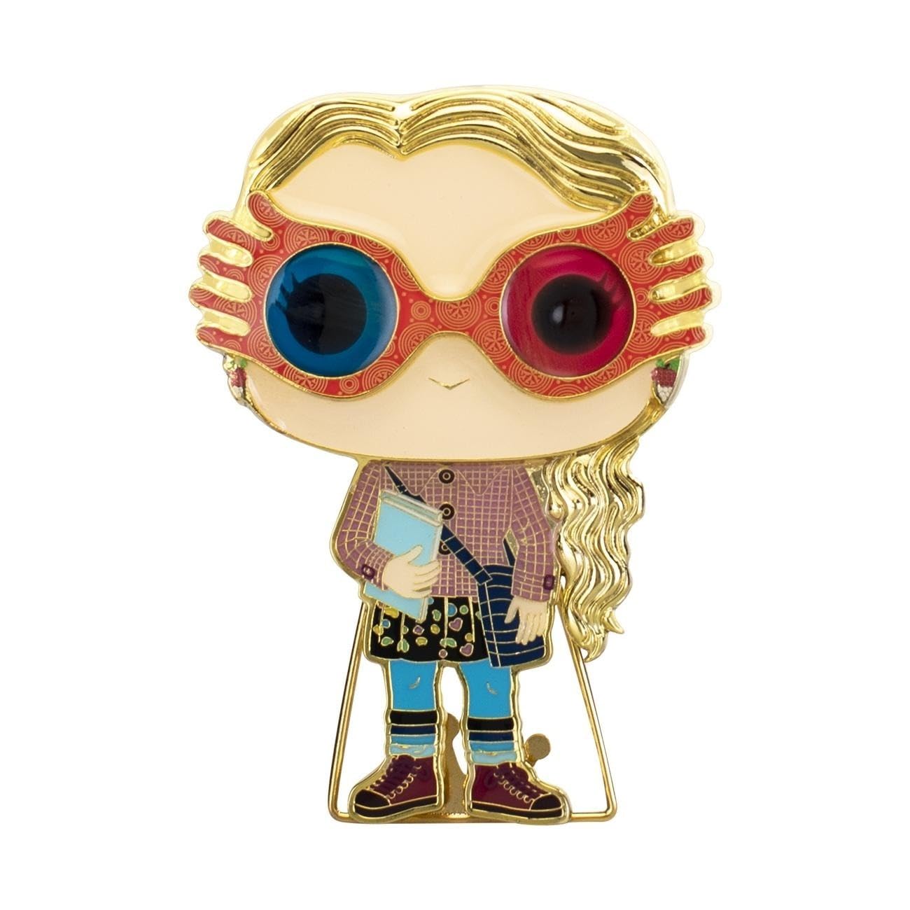 Funko Large Pop! Enamel Pin - Luna Lovegood - Harry Potter: Luna Lovegood Group - Harry Potter Enamel Pins - Cute Collectable Novelty Brooch - for Backpacks & Bags - Gift Idea