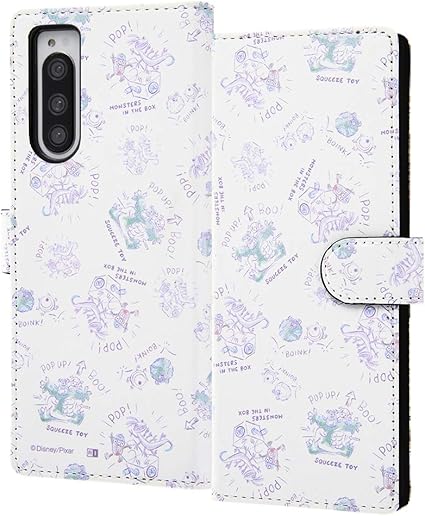 Amazon イングレム Xperia 5 ケース ディズニー ピクサーキャラクター 手帳型 アートケース マグネット モンスターズ インク Sov41 So 01m 対応 カバー In Rdxp5mlc2 Mi0 イングレム 家電 カメラ