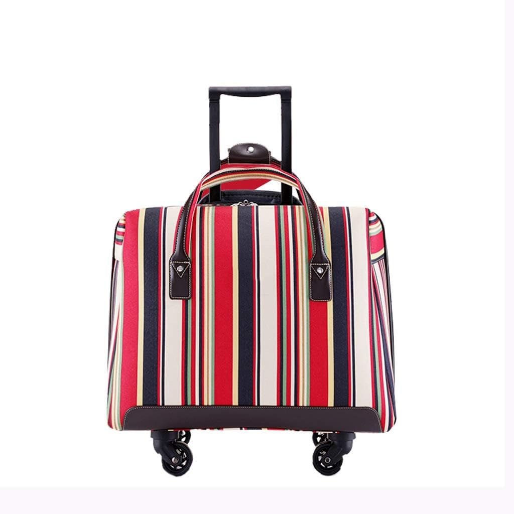 it striped luggage