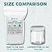 Spa Foot Soak 32 Ounces Epsom Salt with Natural Geranium, Lavender, Fennel and Eucalyptus Essential Oils Plus Vitamin C in BPA Free Pouch with Easy Press-Lock Seal
