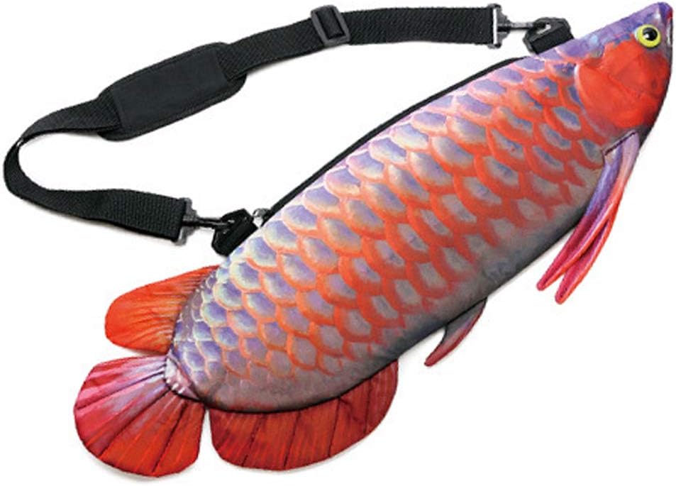 Amazon Co Jp キャップス Caps 渓流バッグ フィッシュバッグ レッドアロワナ ペット用品