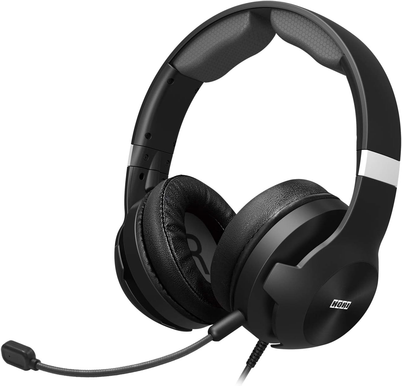 HORI Gaming Headset Pro (compatible with Xbox One & PC) /Xbox X, schwarz / silber - Image 3