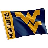 Desert Cactus West Virginia University Flag Mountaineers WVU Banners 100% Polyester Indoor Outdoor 3x5 feet Flags (Team Name)