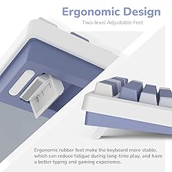 RK ROYAL KLUDGE M75 Mechanical Keyboard with OLED