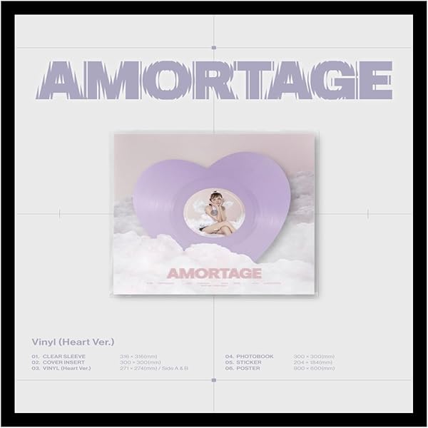 JISOO, JI SOO, BLACKPINK - BLACKPINK Jisoo AMORTAGE 1st Mini