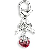 SHTALHST Strawberry Keychain,Cute Keychain with Bow,Strawberry Bag Charm for Keys Purse Handbag,Y2K Gift for Women Friends