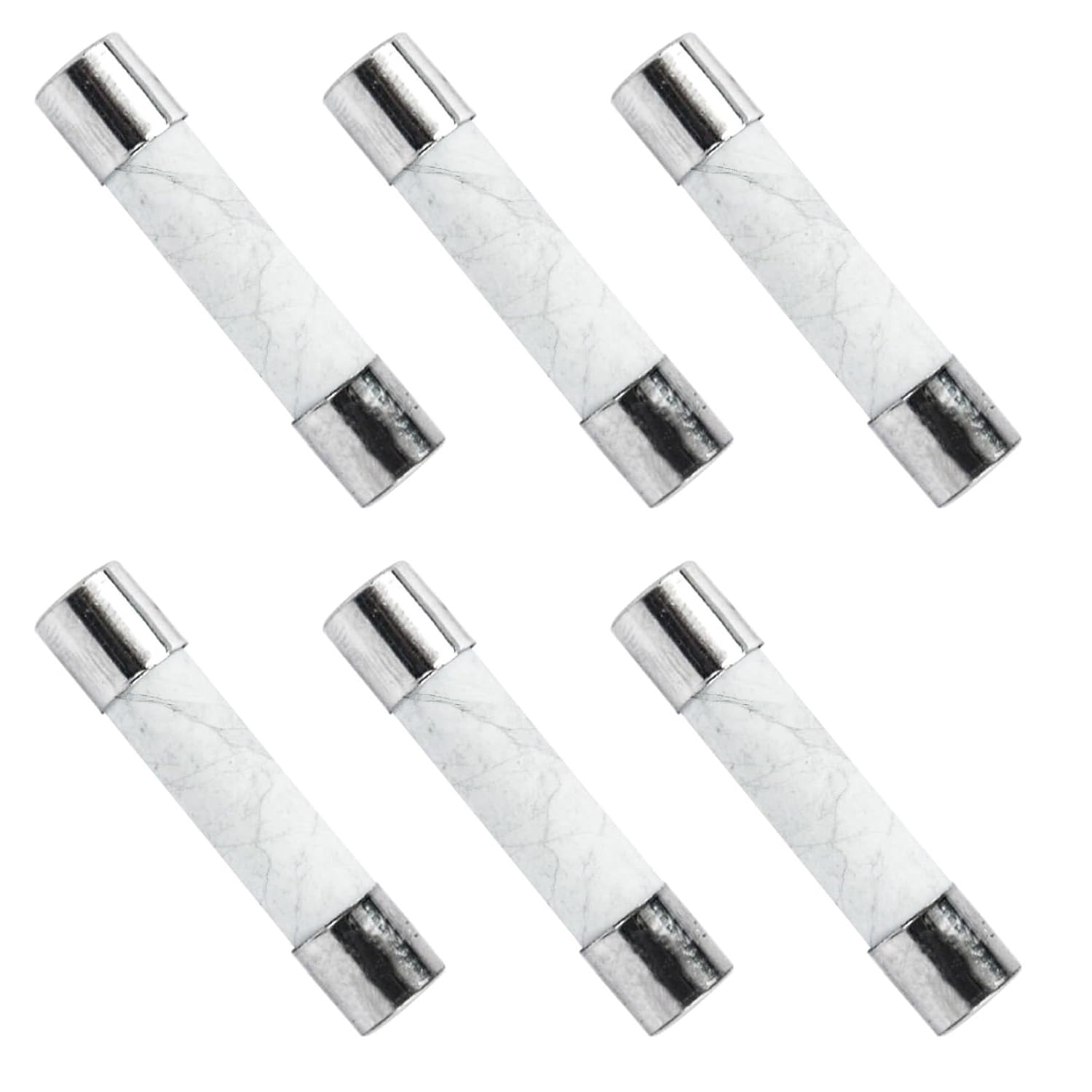 Photo 1 of Fuses Replacements for Generac Replaces for 10000005117 6.3A 250VAC 5MMX20MM 6.3 AMP (6-Pack)