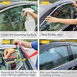 CMVT Auto Window Visors for Honda HRV H-RV