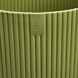 elho Vibes Fold Round 16 Plant Pot 100% Recycled Plastic Green Ø16.1 x H14.8 cm view 5