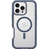 OtterBox iPhone 16 Pro Max Defender Series XT Clear Case - Baby Blue Clear