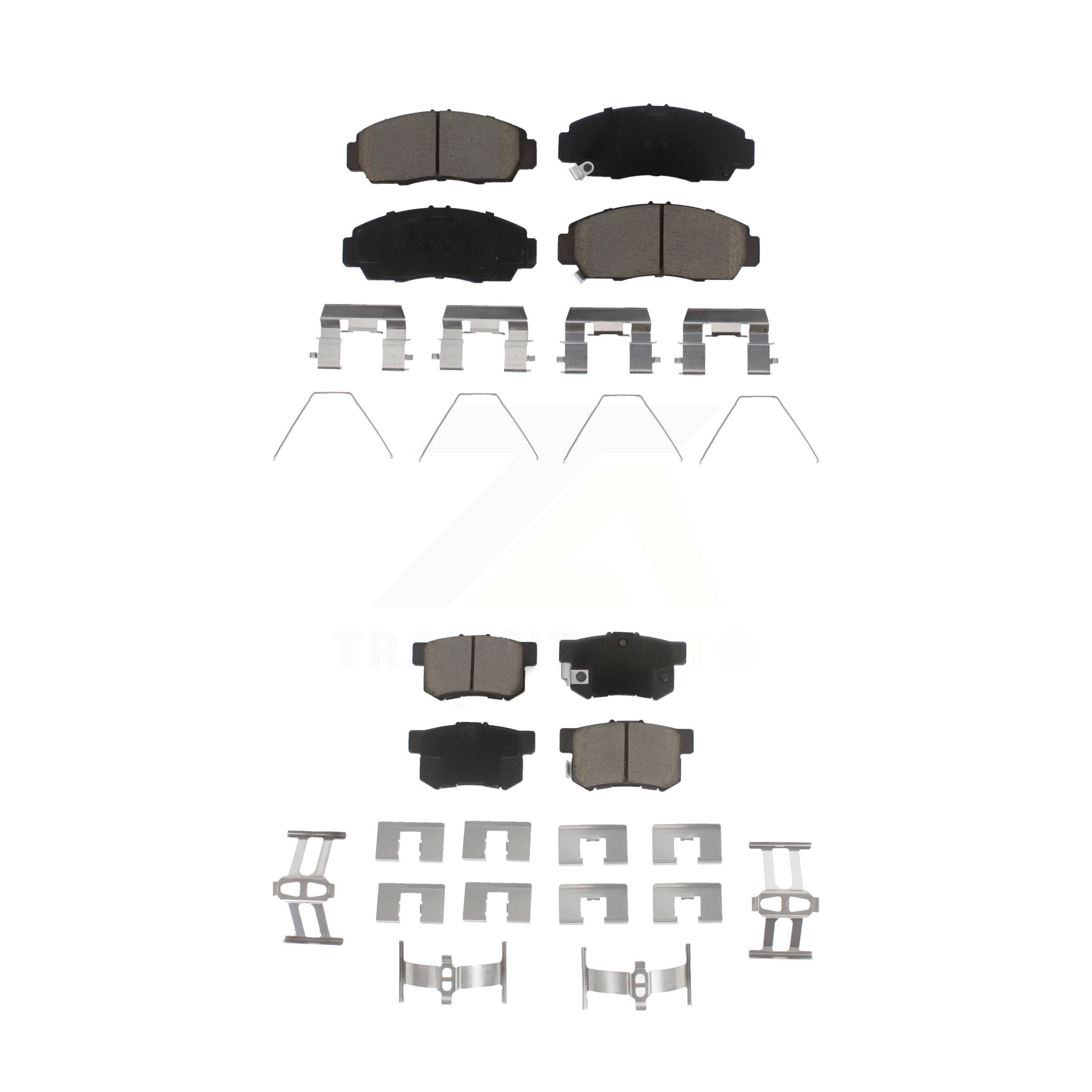 CMX Front Rear Ceramic Brake Pads Kit Replacement
